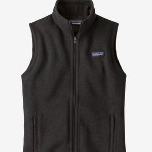 Patagonia Better Sweater Fleece Vest black size small excellent condition